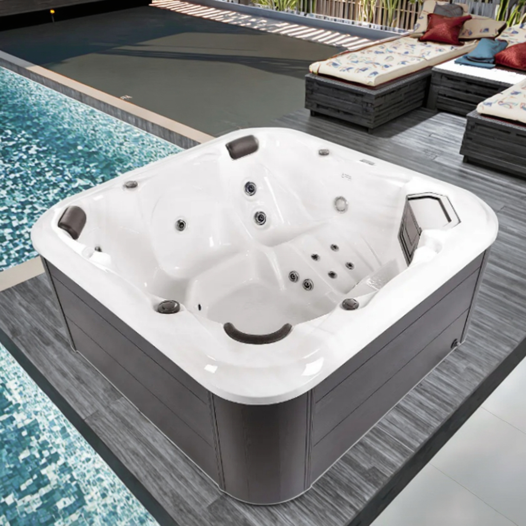 Outdoor Power For Hot Tub - Acrylic Freestanding Outdoor Spa Tubs 6-Person