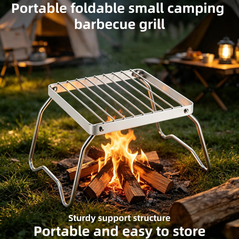 Outdoor Power Burner - Outdoor Stainless Steel Foldable Camping Stove
