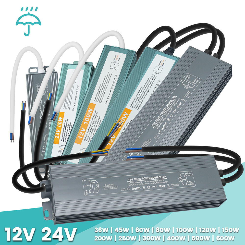 Outdoor Power Supply 12V - IP67 Waterproof Power Supply AC 110V