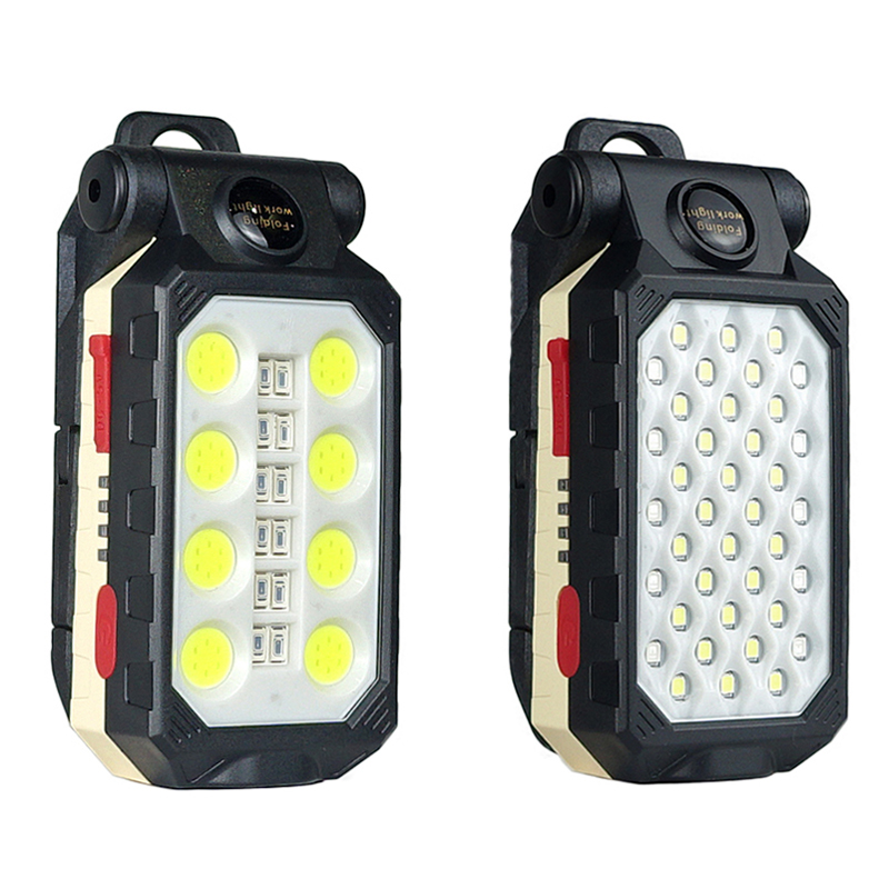 Outdoor Power For Lights - USB Rechargeable COB Work Light Portable