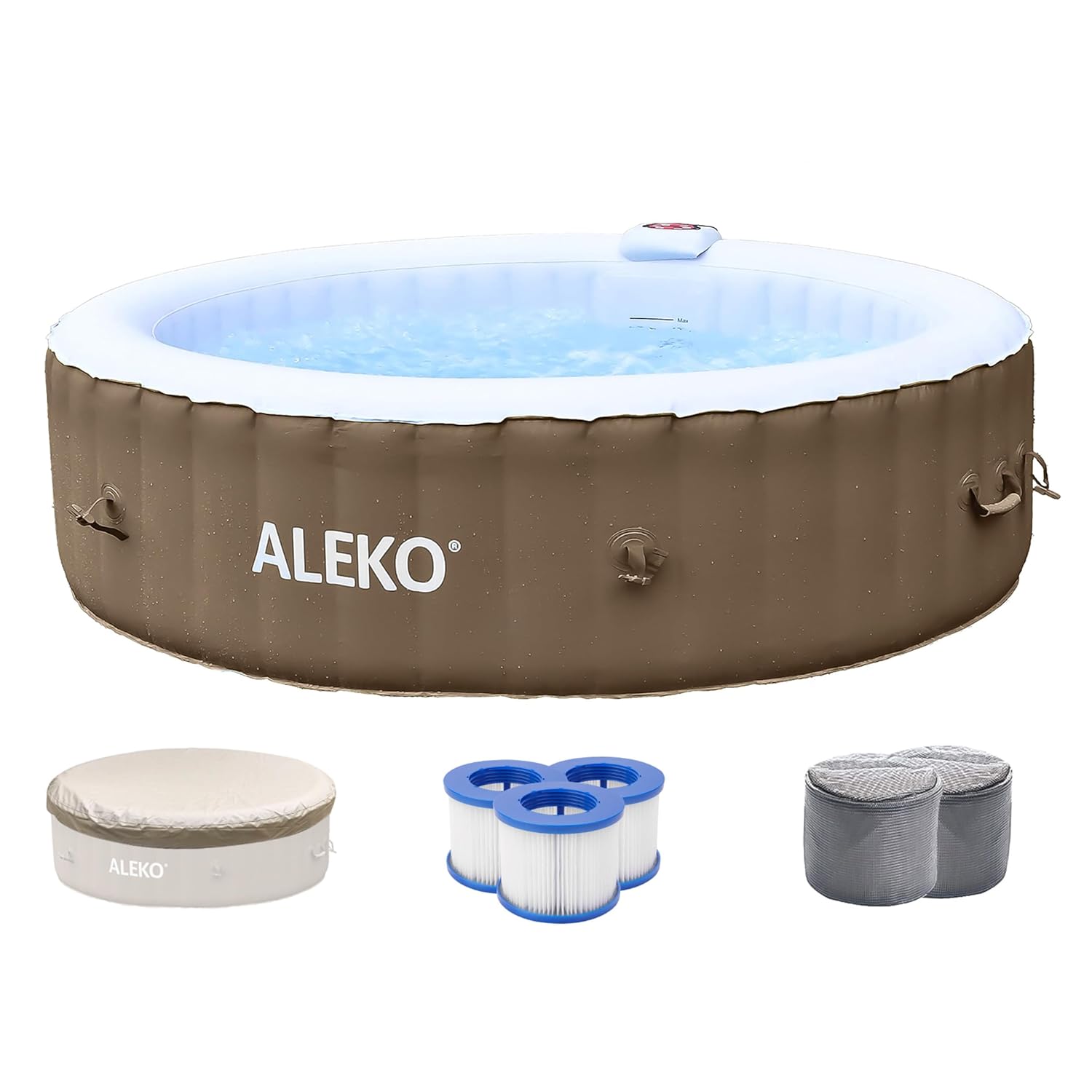 Outdoor Power For Hot Tub - 6-Person 265-Gallon Inflatable Hot Tub Spa