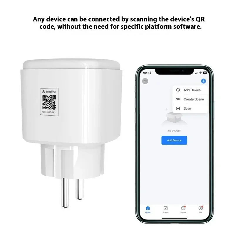 Outdoor Power Outlet With Remote Control - Smart Works with Alexa Google Home