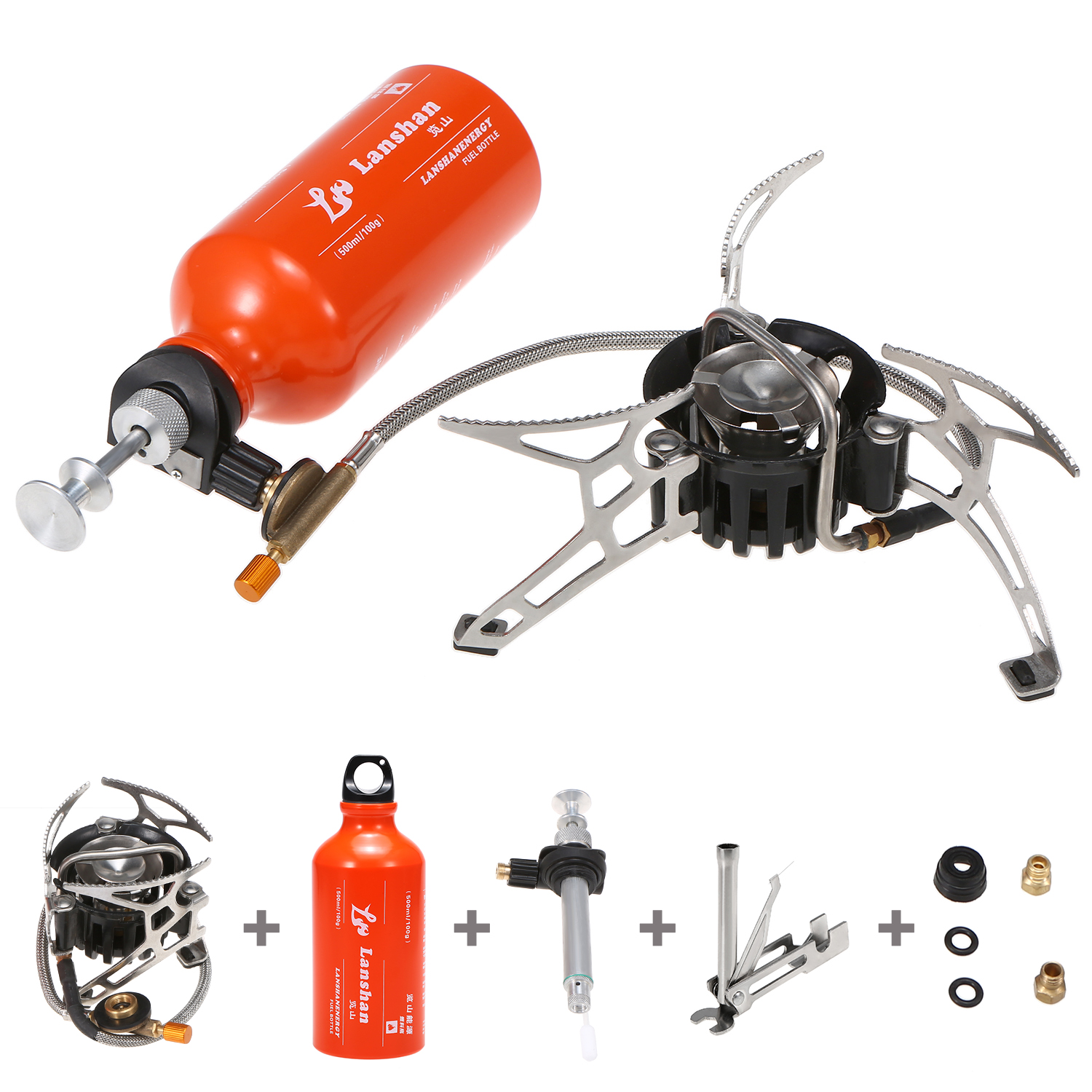 Outdoor Power Heater - Lixada Outdoor Camping Multi Fuel Oil