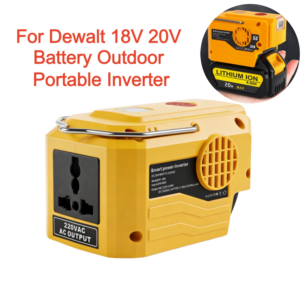 Outdoor Power Adapter - AC 110~220V Inverter Generator Power inverter
