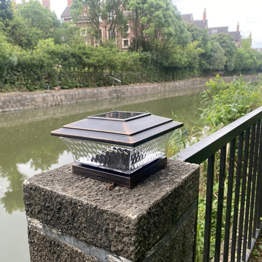 Outdoor Power Post - 1/2Pcs Solar Powered Fence Light Landscape