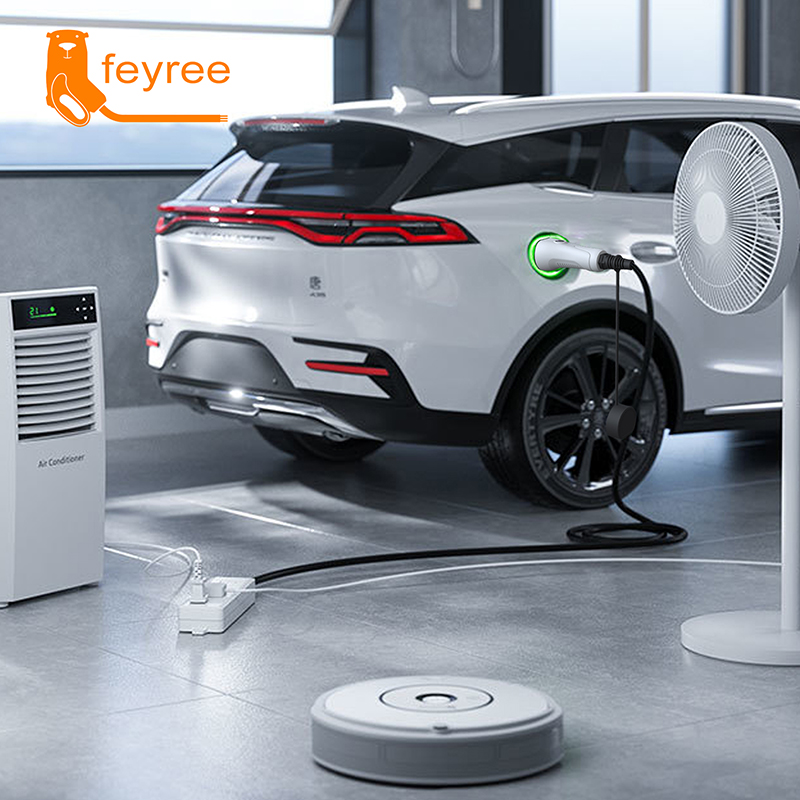 feyree V2L Cable Electric Car  - Outdoor Power Wire ulasan dan harga