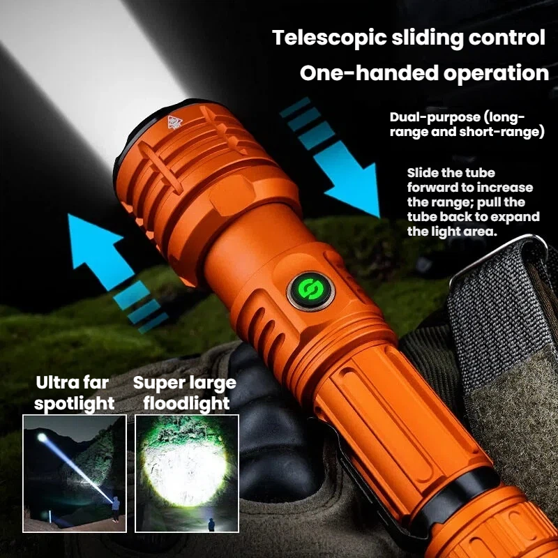 Strong Light LED Flashlight Zo - Outdoor Power For Lights ulasan dan harga