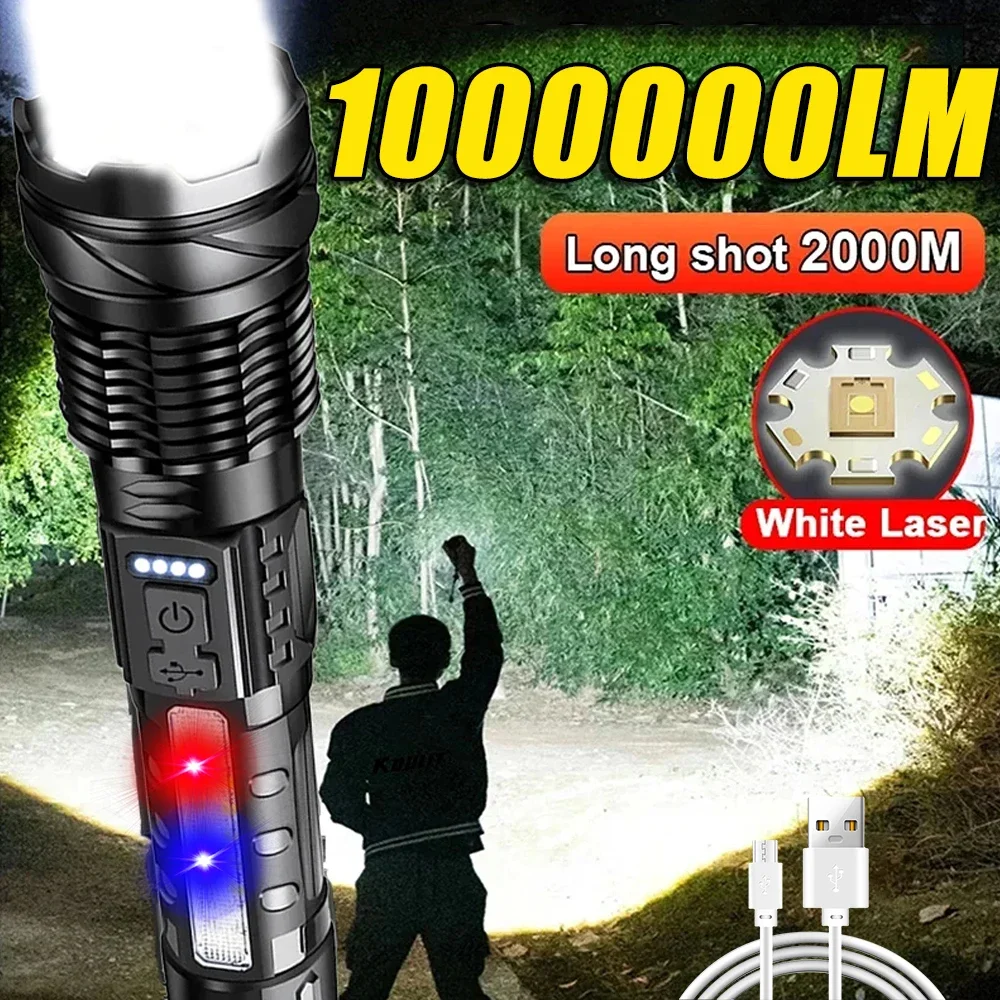 Powerful LED Flashlight Rechar - Outdoor Power For Lights ulasan dan harga