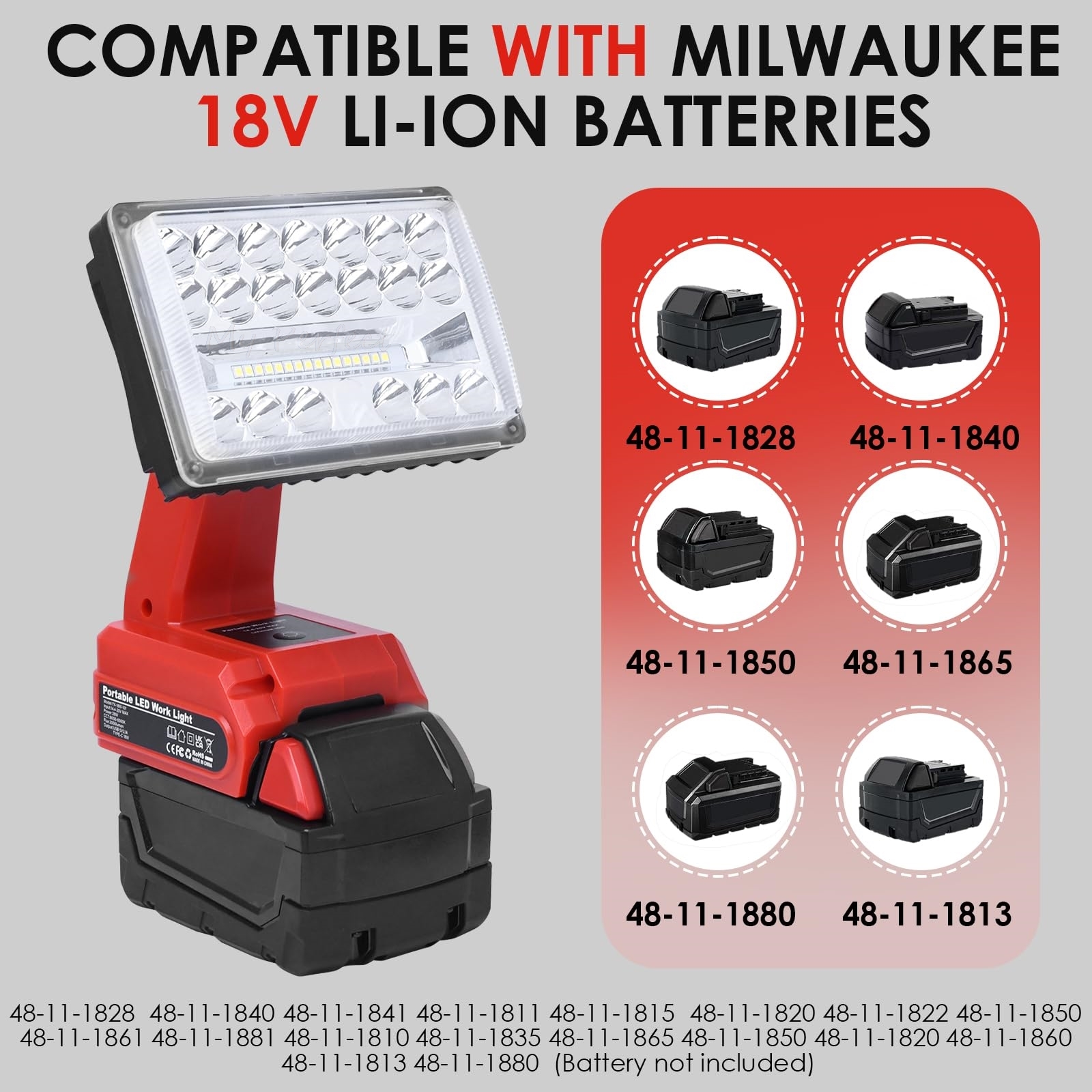 Portable Flashlight Compatible - Outdoor Power Not Working ulasan dan harga