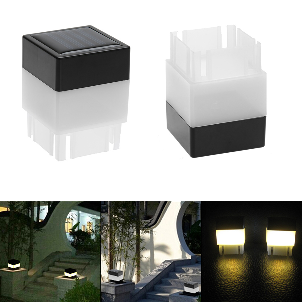 LED Solar Column Head Pillar L - Outdoor Power Post ulasan dan harga