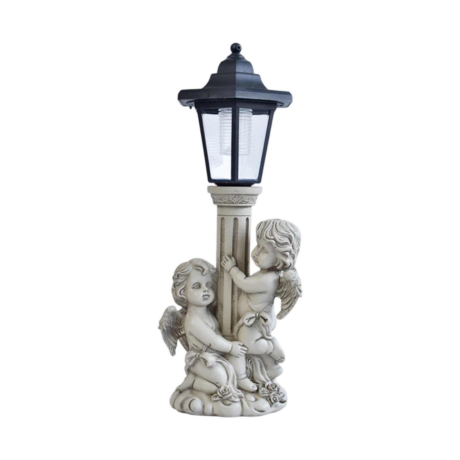 Garden Angel Statue Solar Post - Outdoor Power Post ulasan dan harga