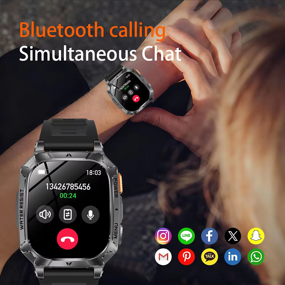 New 2026 Smartwatch Sports HD  - Outdoor Power Hours ulasan dan harga