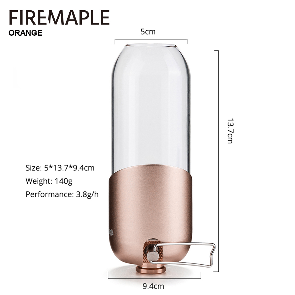 Fire Maple Orange Gas Lantern  - Outdoor Power Heater ulasan dan harga