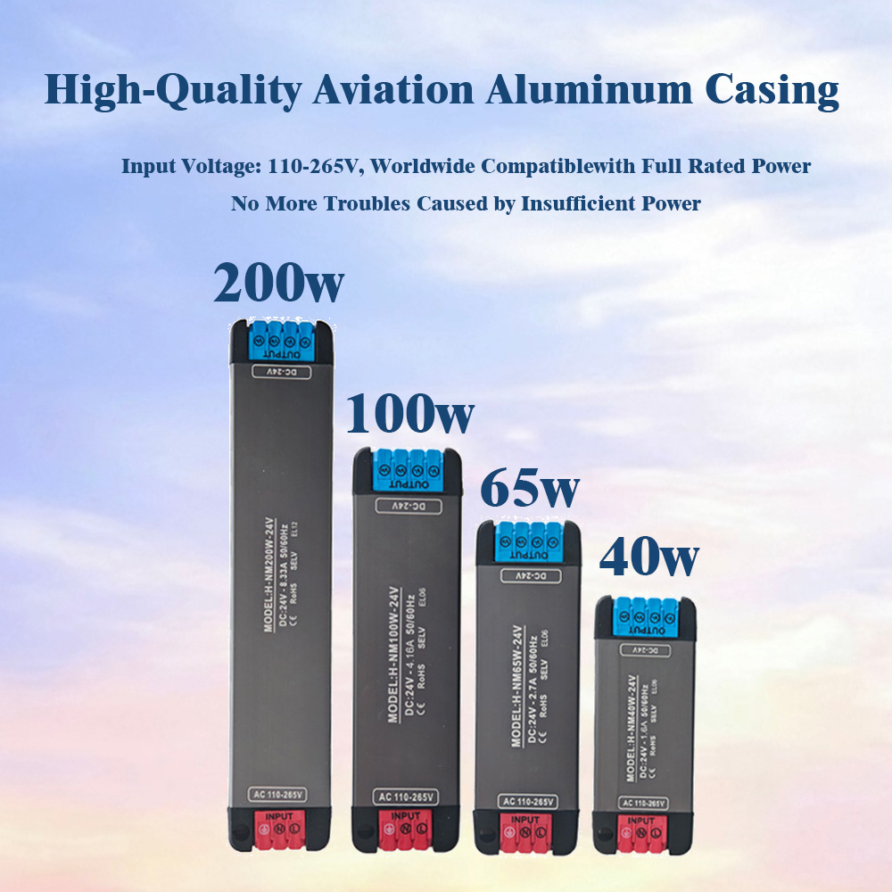 DC24V 200W 100W 65W 40W  Ultra - Outdoor Power Supply 12V ulasan dan harga
