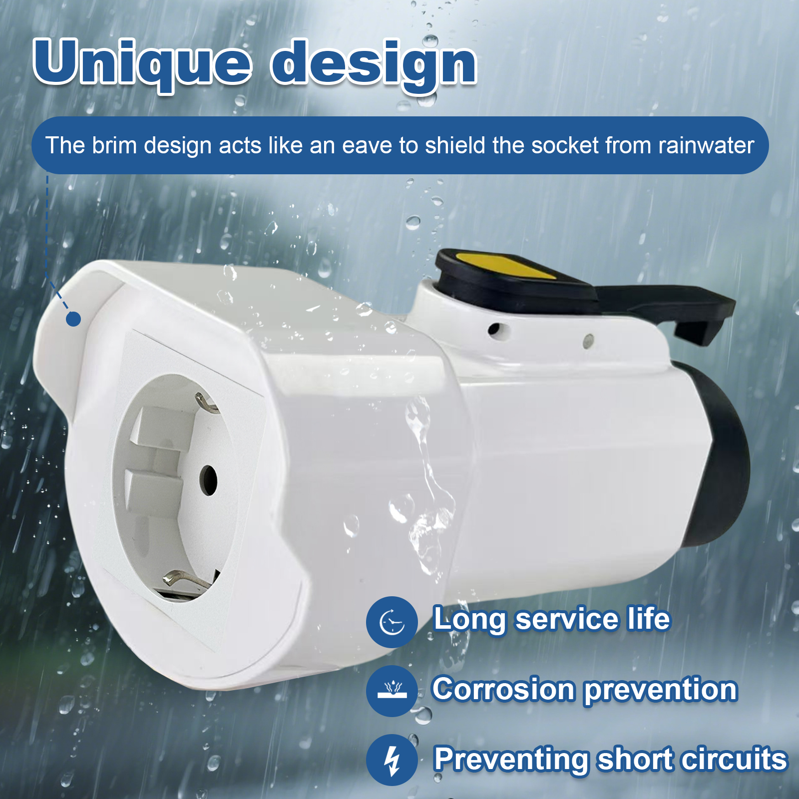 EVqiaoyi Type1 V2L Discharger  - Outdoor Power Socket ulasan dan harga