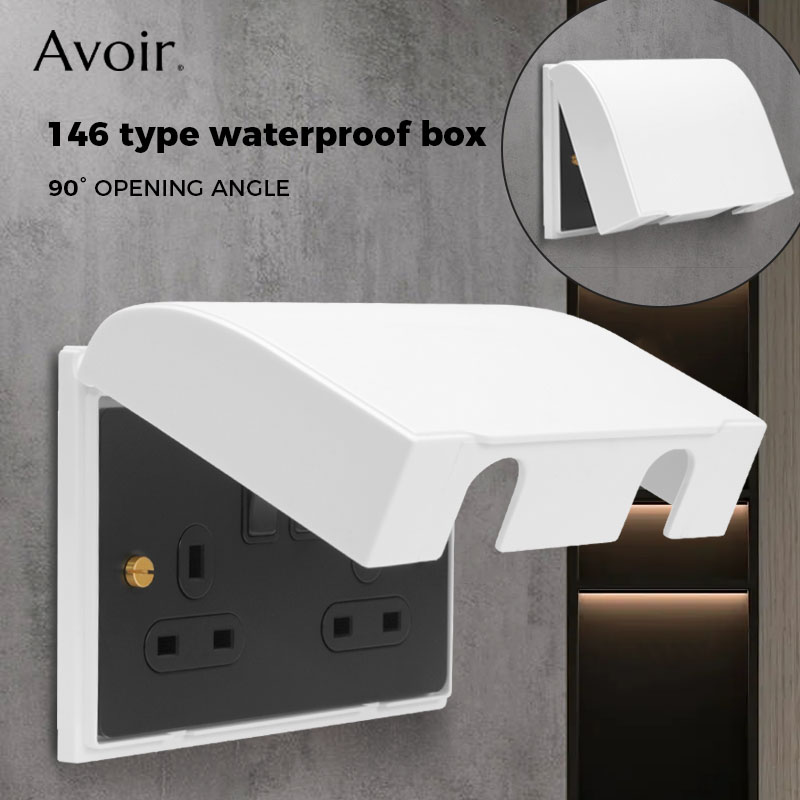 Avoir Wall External Mount Swit - Outdoor Power Socket ulasan dan harga