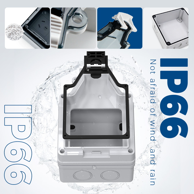 Avoir Tuya Wifi Socket IP66 Ou - Outdoor Power Outlet With Remote Control ulasan dan harga