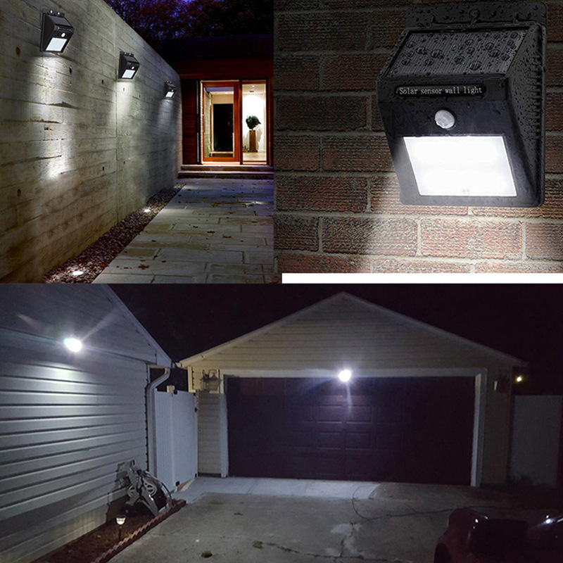 20 LED Solar Powered Wall Lamp - Outdoor Power Direct ulasan dan harga