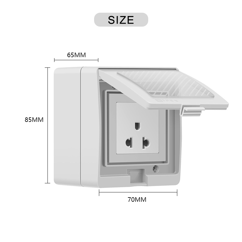 Avoir Tuya IP55 Waterproof Soc - Outdoor Power Outlet With Remote Control ulasan dan harga