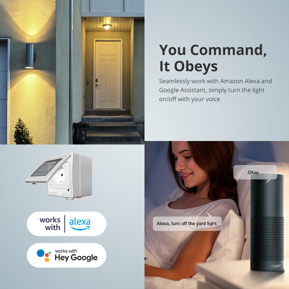 Avoir Tuya IP55 Waterproof Soc - Outdoor Power Outlet With Remote Control ulasan dan harga
