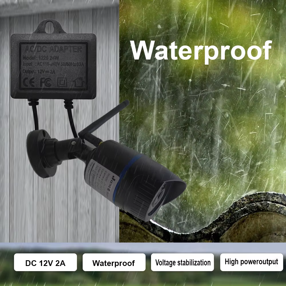 Outdoor waterproof Power Adapt - Outdoor Power Supply 12V ulasan dan harga