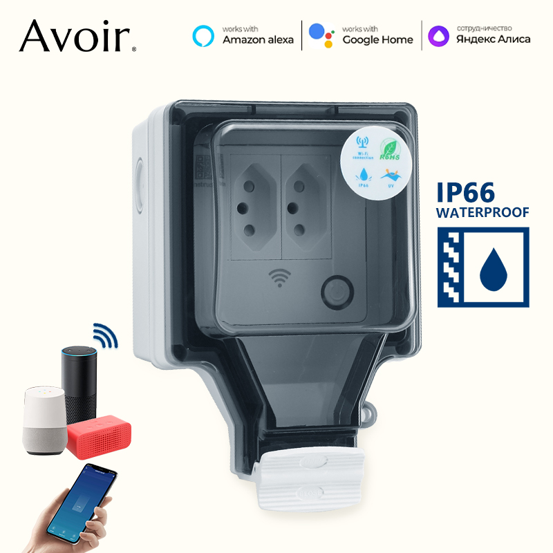 Avoir Tuya Wifi Smart Socket I - Outdoor Power Not Working ulasan dan harga