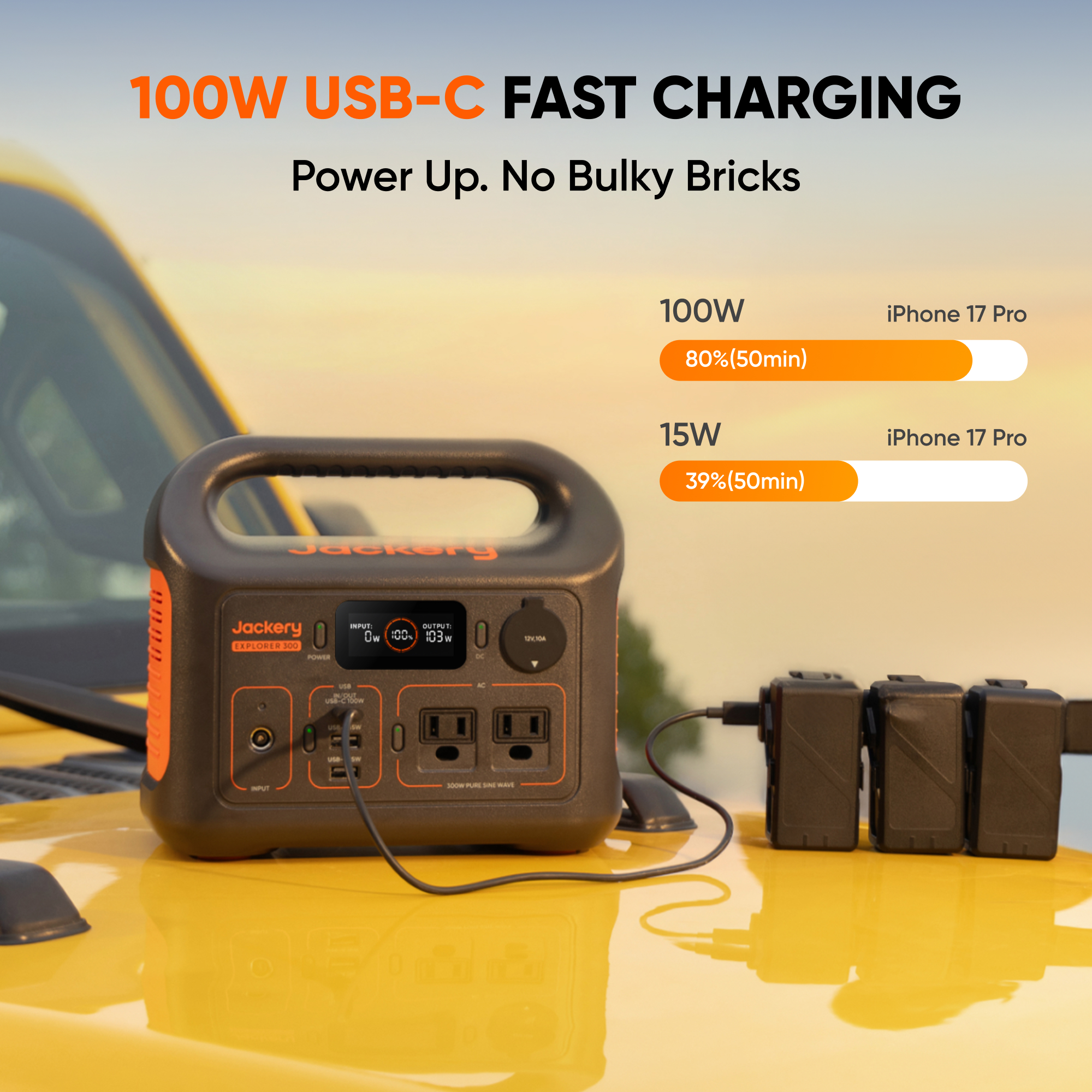 Jackery Portable Power Station - Outdoor Power Adapter ulasan dan harga