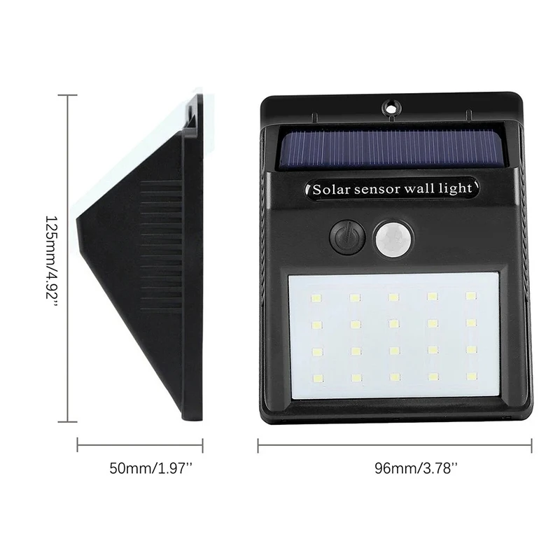 20-40LED Solar Lights Outdoor  - Outdoor Power Post ulasan dan harga