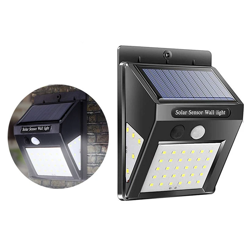 20-40LED Solar Lights Outdoor  - Outdoor Power Post ulasan dan harga