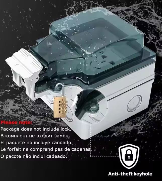 Italia / Chile Tuya Outdoor Wa - Outdoor Power Outlet With Remote Control ulasan dan harga
