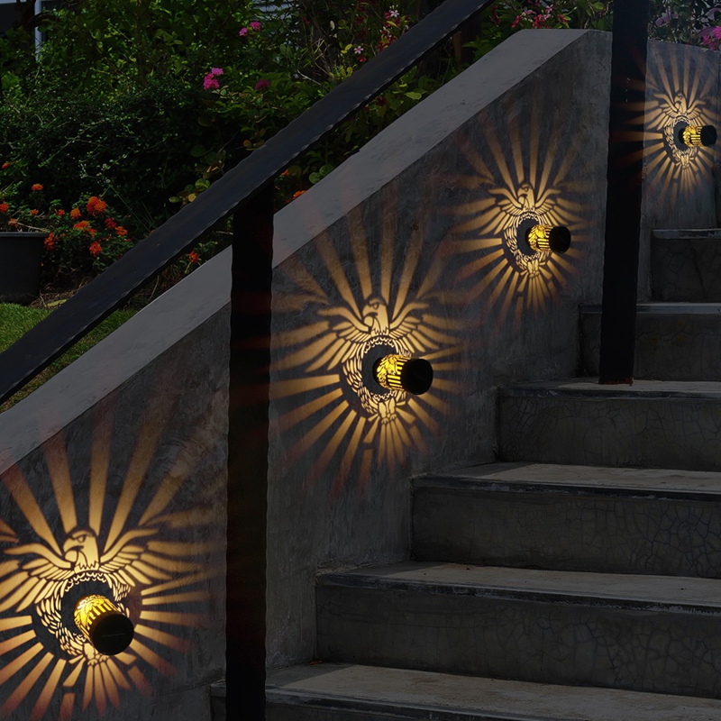 2 Pack Solar Fence Lights Meta - Outdoor Power Post ulasan dan harga