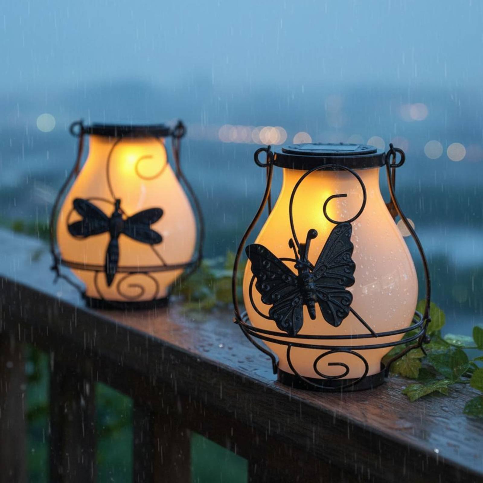Solar Butterfly Lantern Waterp - Outdoor Power For Lights ulasan dan harga