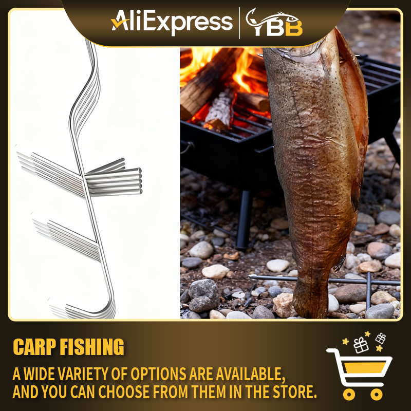 Fish Hooks for Smoking, Stainl - Outdoor Power Heater ulasan dan harga