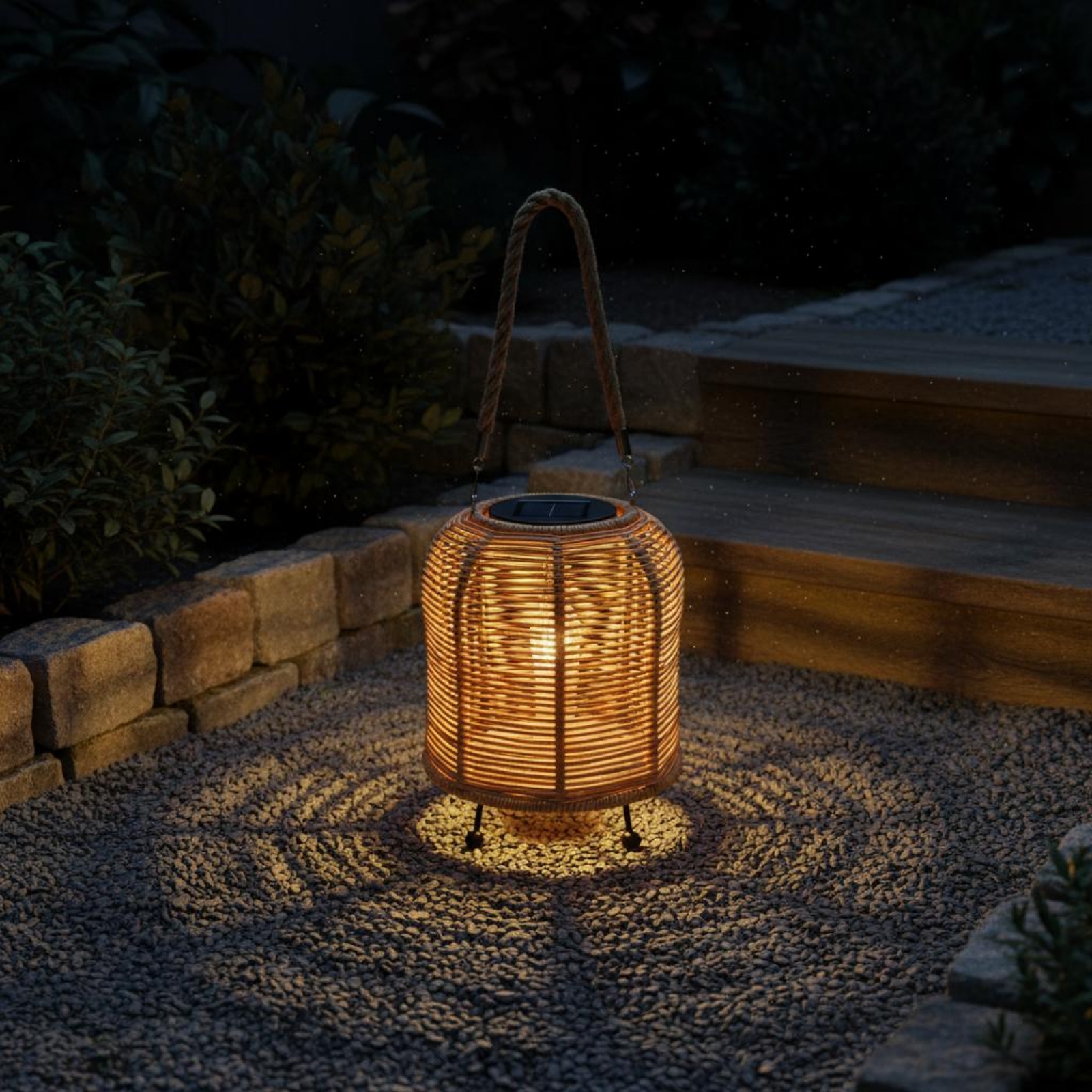Handwoven Solar Lantern Warm L - Outdoor Power For Lights ulasan dan harga