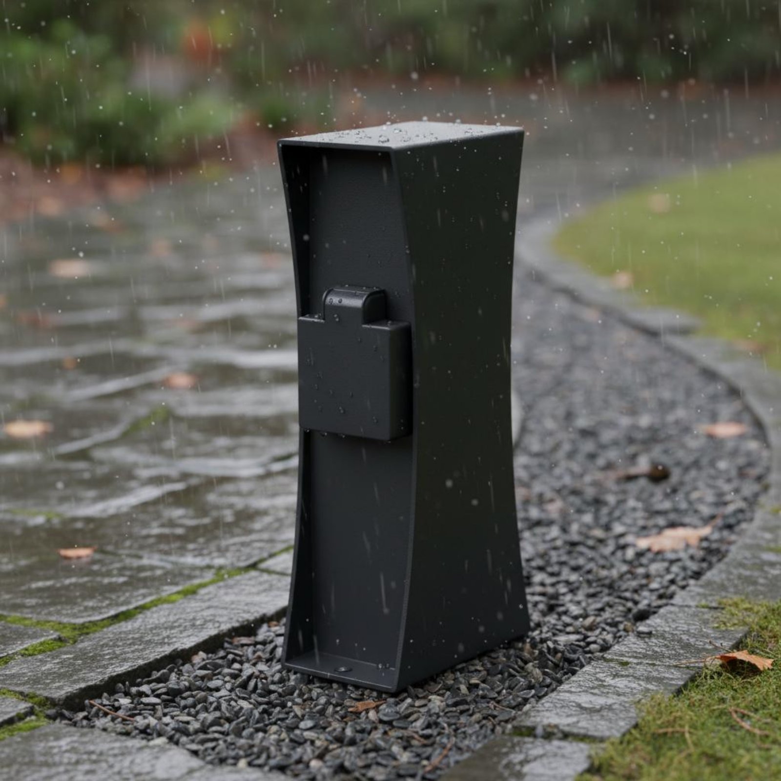 Outdoor Power Outlet Post Easy - Outdoor Power Post ulasan dan harga