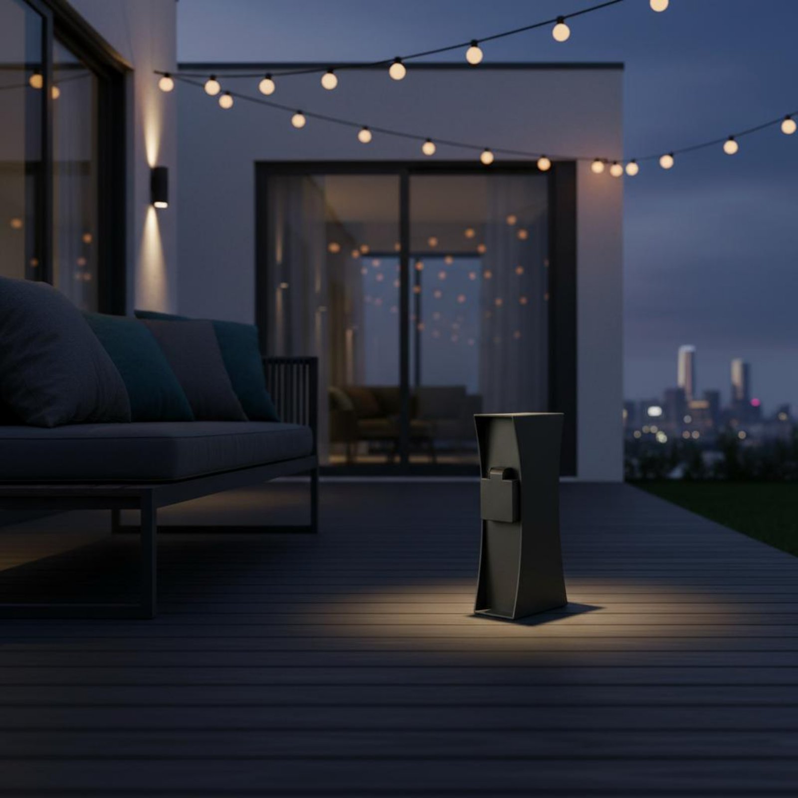 Outdoor Power Outlet Post Easy - Outdoor Power Post ulasan dan harga