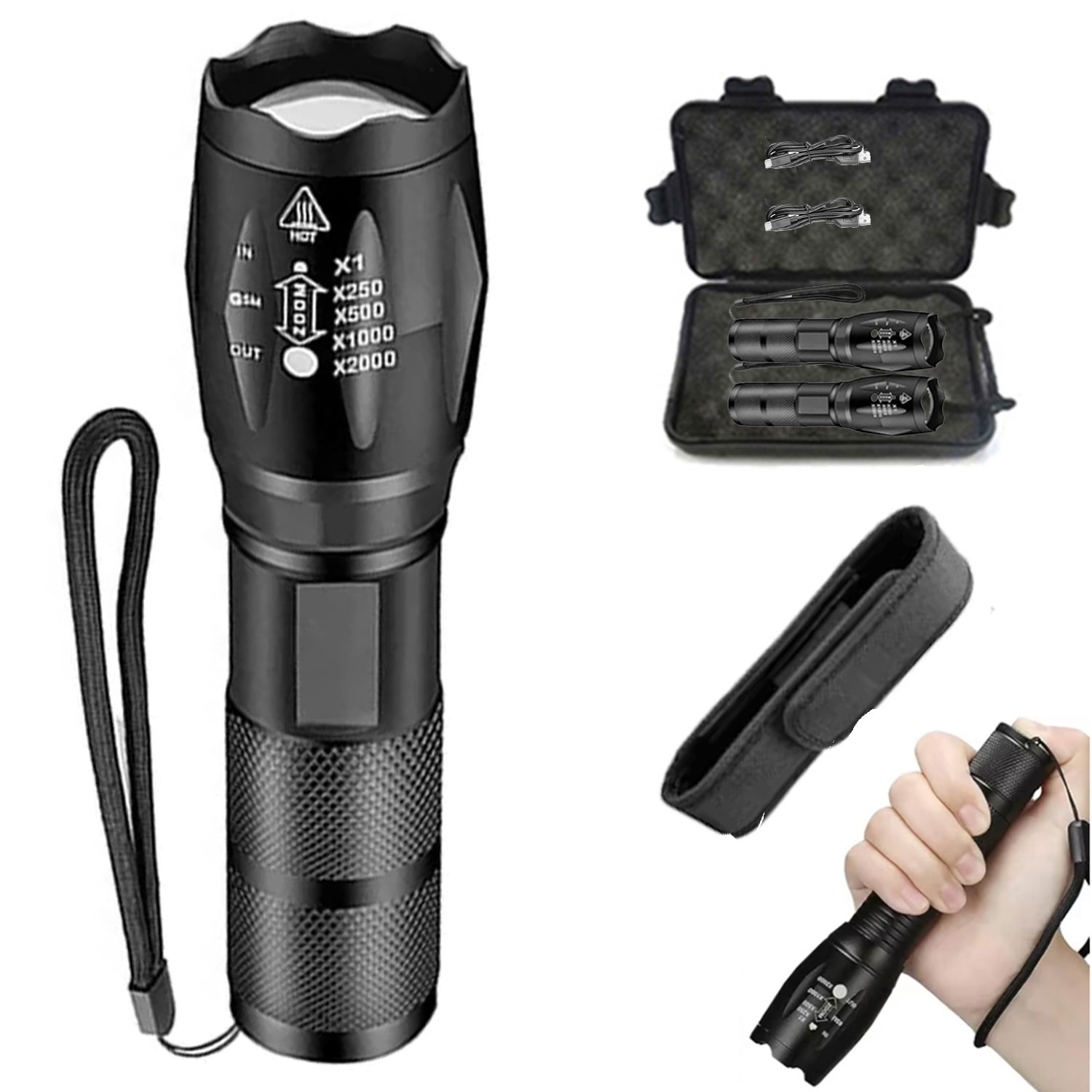 Powerful LED Torch Outdoor han - Outdoor Power Not Working ulasan dan harga
