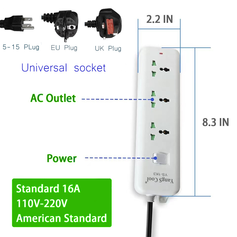 WUFEN GBT Discharger UK EU US  - Outdoor Power Adapter ulasan dan harga