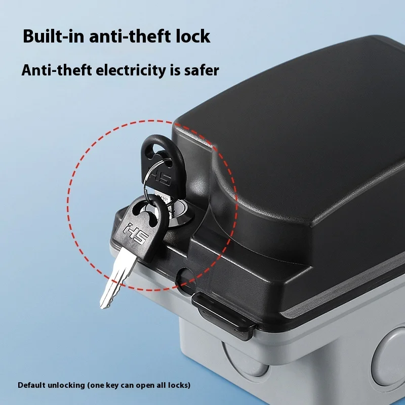 Outdoor Waterproof Socket Open - Outdoor Power Socket ulasan dan harga