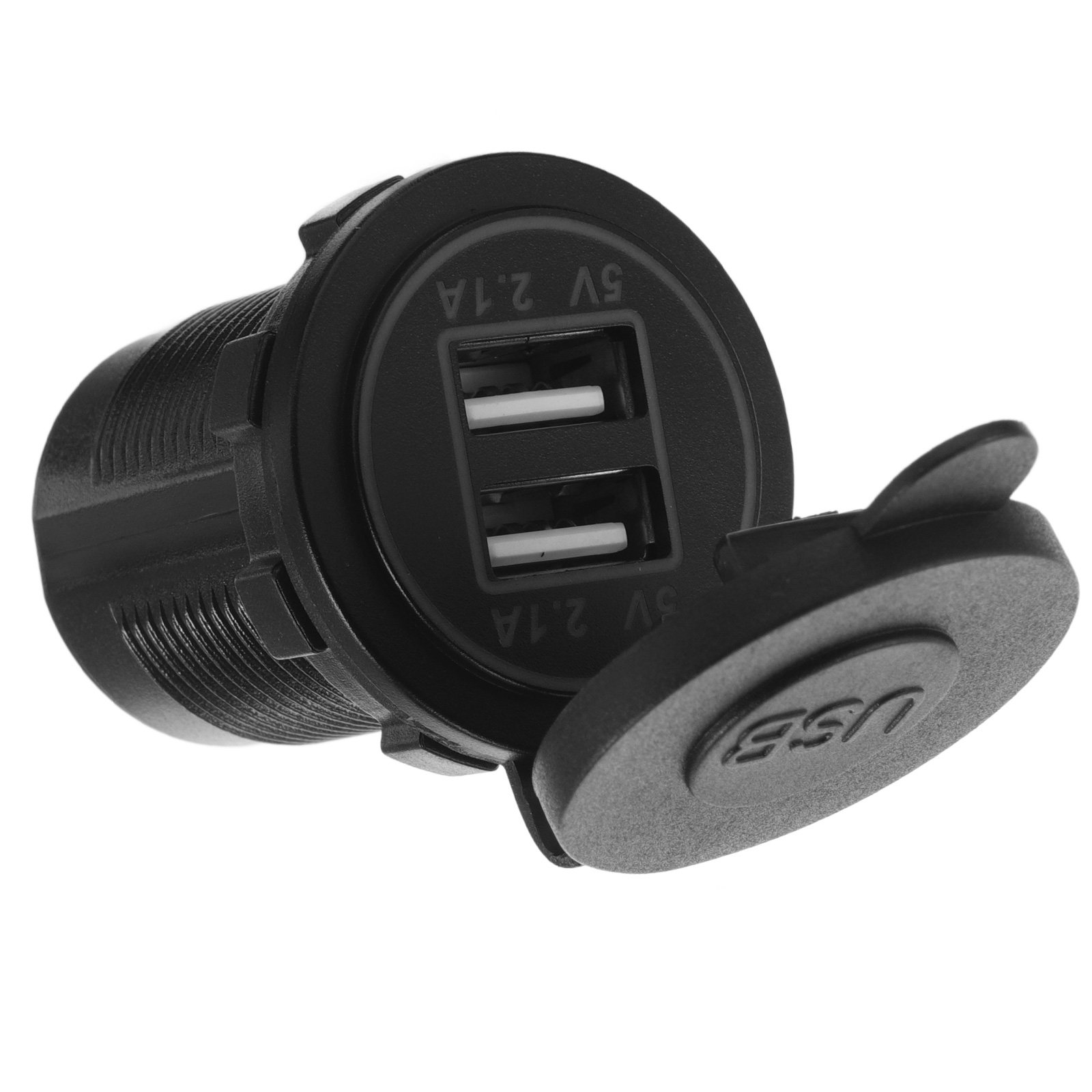 Waterproof Dual USB Motorcycle - Outdoor Power Adapter ulasan dan harga