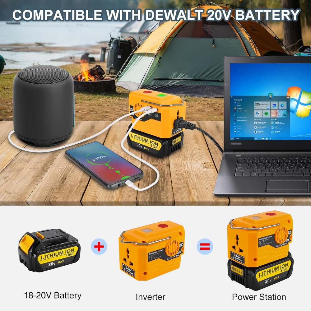 AC 110~220V Inverter Generator - Outdoor Power Adapter ulasan dan harga