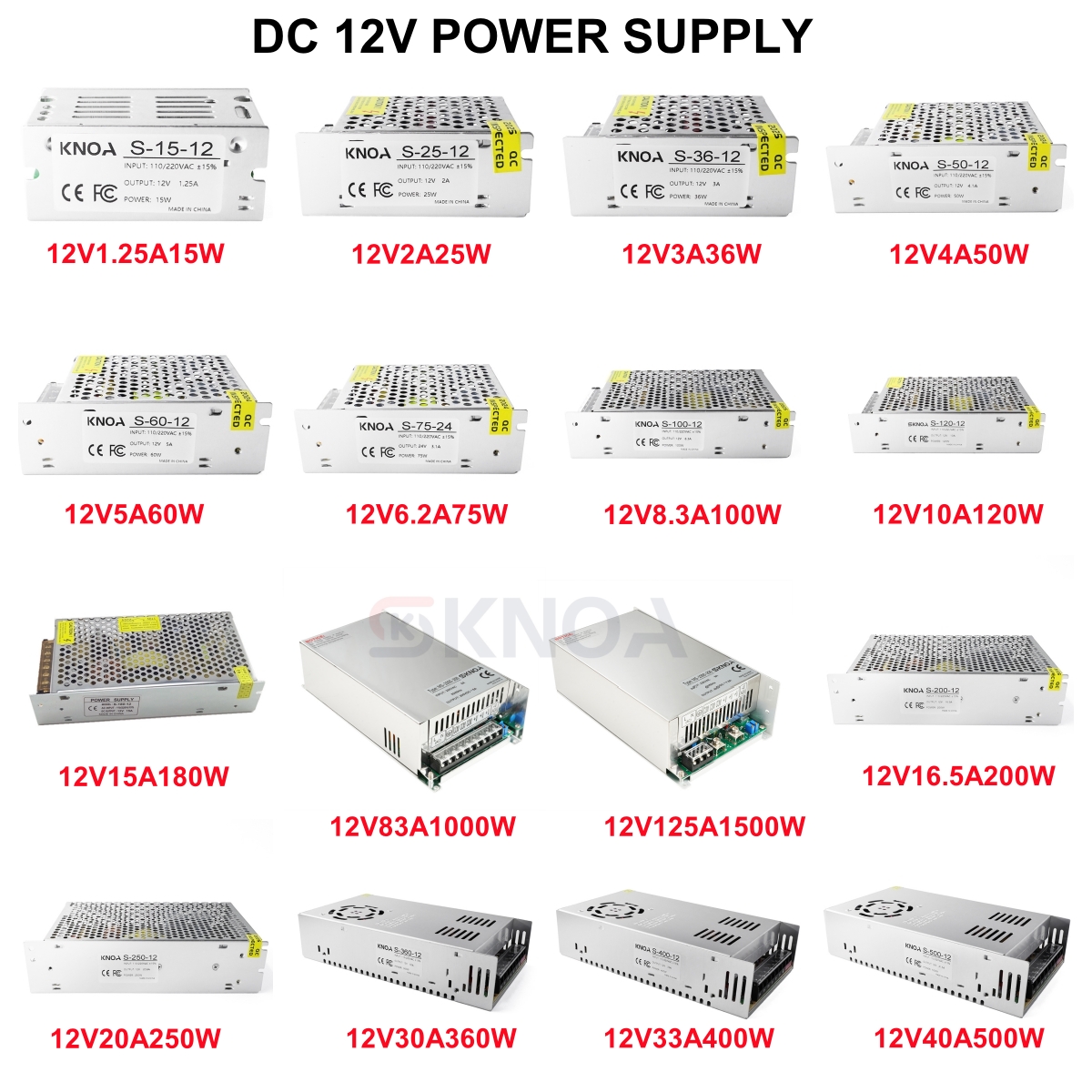 12V Power Supply 1A 2A 3A 4A 5 - Outdoor Power Supply 12V ulasan dan harga