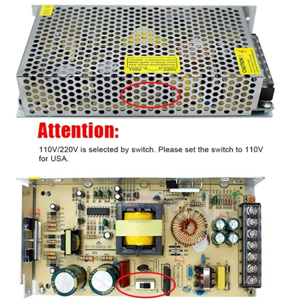 12V Power Supply 1A 2A 3A 4A 5 - Outdoor Power Supply 12V ulasan dan harga