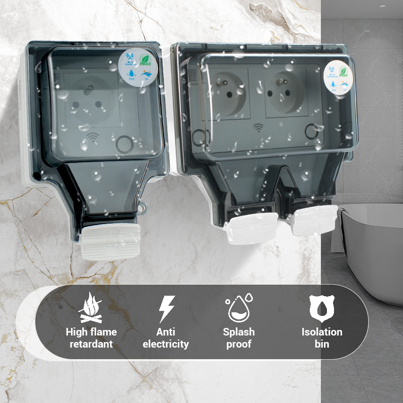 Avoir Tuya Smart IP66 Waterpro - Outdoor Power Outlet With Remote Control ulasan dan harga
