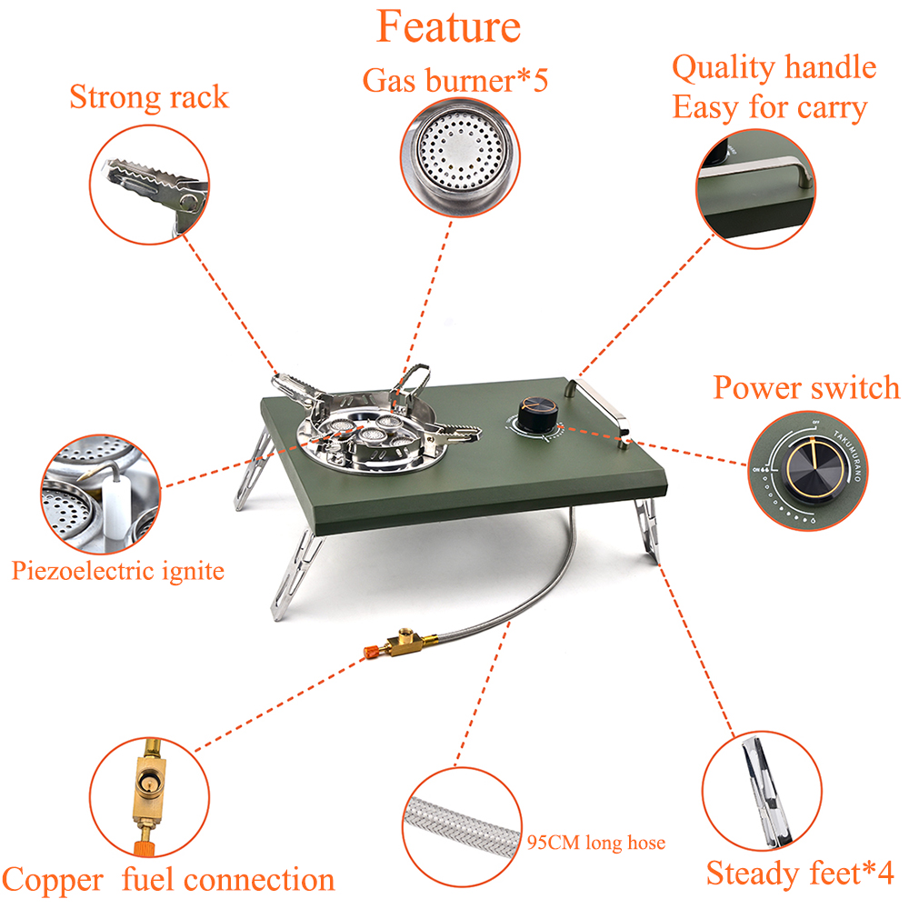 IGT Tabletop Stove 15800W Outd - Outdoor Power Heater ulasan dan harga