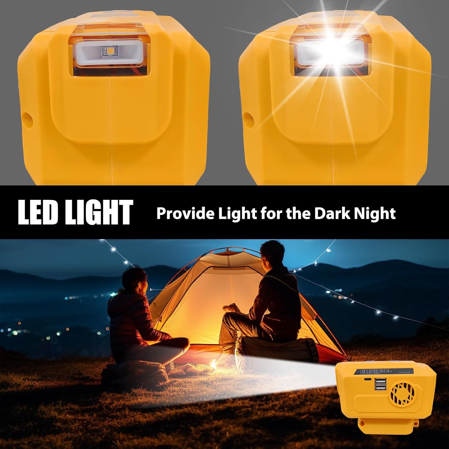 Compact Size 200W DC20V-AC220V - Outdoor Power Not Working ulasan dan harga
