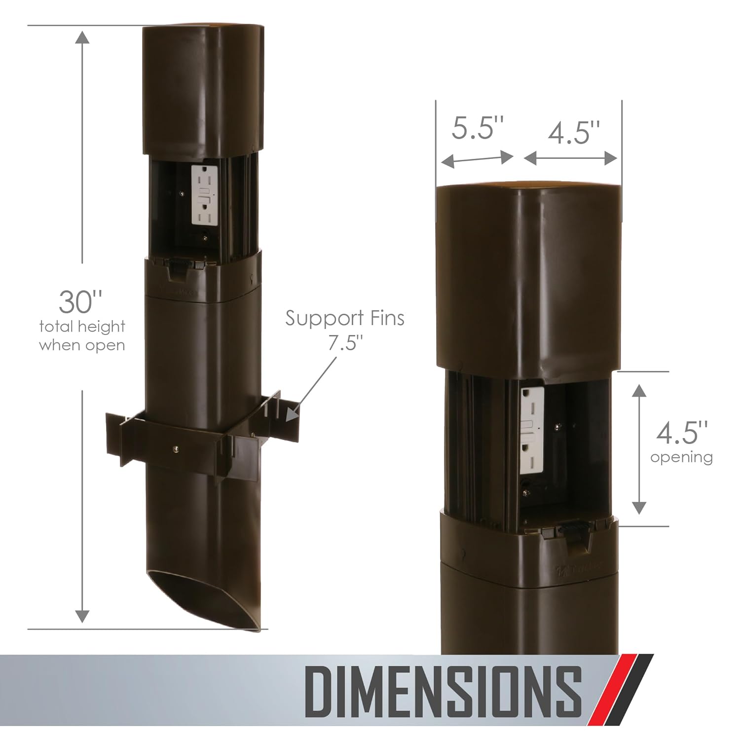 Outdoor Comforts ParkPost 13-i - Outdoor Power Post ulasan dan harga