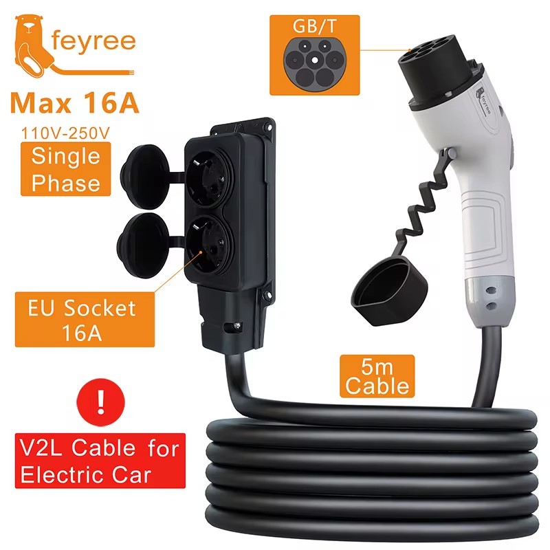 feyree V2L Cable Discharge Plu - Outdoor Power Socket ulasan dan harga