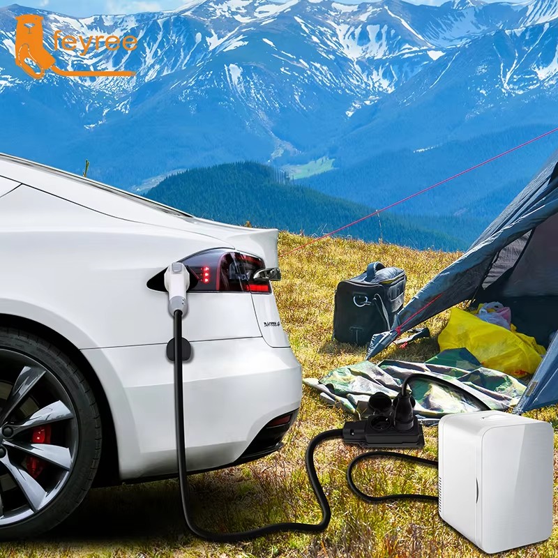 feyree V2L Cable Discharge Plu - Outdoor Power Socket ulasan dan harga