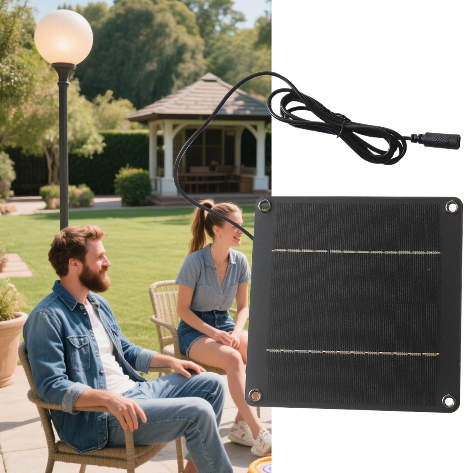 Portable Solar Panel 40W 12V M - Outdoor Power Supply 12V ulasan dan harga